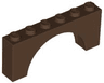 Arch 1 x 6 x 2 - Thick Top with Reinforced Underside