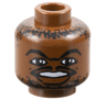 Minifigure, Head NBA Jerry Stackhouse Pattern