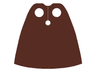 Minifigure Cape Cloth, Standard - Traditional Starched Fabric - 4.0cm Height