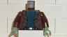 Torso Studios Patchwork Jacket with Blue T-shirt Pattern (Frankenstein) / Brown Arms / Sand Green Hands