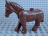 Duplo Horse with Movable Head with Eyes Pattern (Undetermined Type)