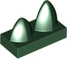 Tile, Modified 1 x 2 with 2 Teeth Vertical