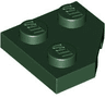 Wedge, Plate 2 x 2  Cut Corner