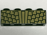 Brick 1 x 4 with Gold Scales Pattern