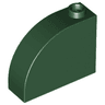 Slope, Curved 3 x 1 x 2 with Hollow Stud