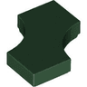 Tile, Modified 2 x 2 with 2 1 x 1 Curved Cutouts (Double Arrow)