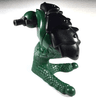 Galidor Limb Leg Euripides, Left with Black Armor and Dark Gray Rotation Joint Pin