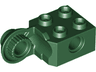 Technic, Brick Modified 2 x 2 with Pin Hole and Rotation Joint Ball Half Vertical
