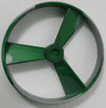 Bionicle Rhotuka Spinner (Propeller / Rotor) with Marbled Pearl Light Gray Pattern