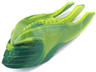 Bionicle Mask Gresh with Marbled Lime Pattern