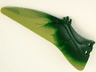 Dinosaur Wing Pteranodon - Left with Marbled Olive Green Edge Pattern