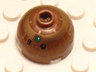 Brick, Round 2 x 2 Dome Top with Copper Pattern (R4-G9)