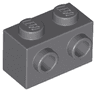 Brick, Modified 1 x 2 with Studs on 1 Side