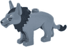 Anooba, Star Wars with Molded Black Mane and Tail Tip and Printed Nose and White Eyes and Fangs Pattern (Keibu)