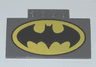 Slope, Curved 5 x 8 x 2/3 with 4 Studs with Batman Logo Pattern