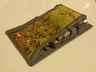 Baseplate, Raised Ramp 9 x 15 x 2 with Rock Shapes on Sides with Legends of Chima Pattern (Sticker) - Set 5002115