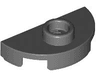 Plate, Round 1 x 2 Half with 1 Stud (Jumper)