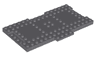 Brick, Modified 8 x 16 x 2/3 with 1 x 4 Indentations and 1 x 4 Plate