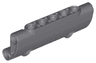 Technic, Panel Curved 7 x 3 with 2 Pin Holes through Panel Surface