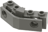 Technic, Brick Modified 1 x 2 - 1 x 2 Angled with Bumper Holder