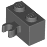 Brick, Modified 1 x 2 with Open O Clip Thick (Vertical Grip)