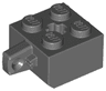Hinge Brick 2 x 2 Locking with 1 Finger Vertical and Axle Hole