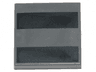 Tile 2 x 2 with 2 Black Stripes Pattern