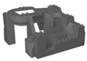 Duplo, Baseplate Raised 14 x 16 x 6 with Rock Mountain Zoo Habitat