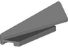 Wedge 5 x 1 x 1 1/3 with 4 x 1 Base Left