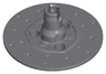 Technic, Steering Brake Rotor 3 Pin Holes Round