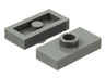 Plate, Modified 1 x 2 with 1 Stud without Groove (Jumper)