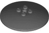 Dish 6 x 6 Inverted (Radar) - Solid Studs