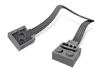 Electric, Power Functions Extension with one Light Bluish Gray End (length 20cm)