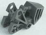 Bionicle Foot with Ball Joint Socket 3 x 6 x 2 1/3, Squared Tops