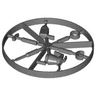 Minifigure, Utensil Tool Wheel, 6 on Sprue