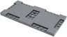 Brick, Modified 8 x 16 x 2/3 with 1 x 4 and 2 x 4 Indentations
