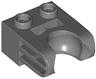 Technic, Brick Modified 1 x 2 with Hole and Ball Socket