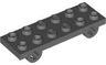 Plate, Modified 2 x 6 with 2 Axle Holders