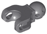Hero Factory Arm / Leg with Ball Joint and Ball Socket, Short