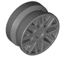 Wheel 11mm D. x 6mm with 8 'Y' Spokes