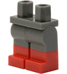 Hips and Legs with Molded Red Lower Legs / Boots  Pattern