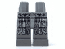 Hips and Pearl Dark Gray Legs with Silver Armor Pattern