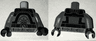 Torso SW Black Armor Plates with Red Button Pattern (Inquisitor Fifth Brother) / Dark Bluish Gray Arms / Black Hands