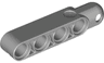 Technic, Steering Arm 5 x 1 with Tow Ball Socket Rounded, Chamfered, Type 1 - Round Indentation on Top