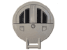 Dish 6 x 6 Inverted with Bar Handle with SW TIE Striker Hatch Pattern