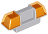Duplo Siren with Trans-Orange Lights