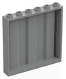 Panel 1 x 6 x 5 with Corrugated Profile