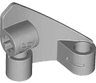 Technic, Panel Curved # 9 3 x 3 Tapered Left
