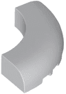 Brick, Round Corner 5 x 5 without Studs