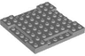 Brick, Modified 8 x 8 x 2/3 with 1 x 4 Indentations
